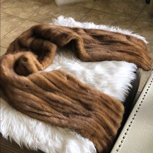 Brown Mink Stole